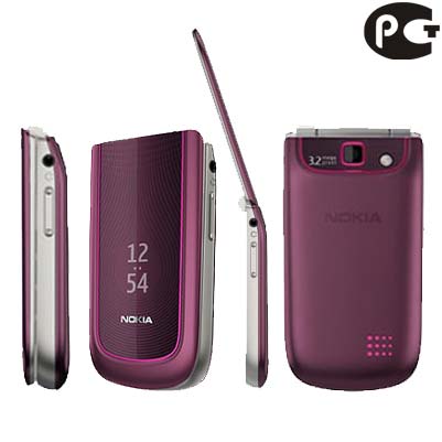 Смартфон Nokia 3710 fold plum (сливовый)