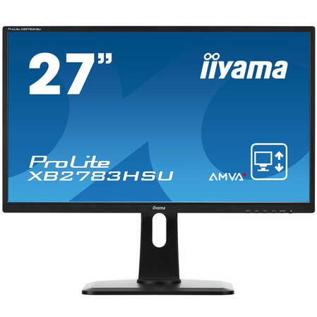Монитор 27" Iiyama ProLite XB2783HSU-B1 VA LED 1920x1080 4ms VGA DVI HDMI