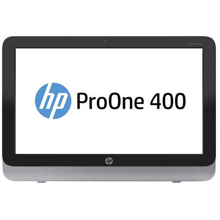 Моноблок HP ProOne 400 G1 19.5" Core i5 4590/4Gb/500Gb/DVD/Kb+m/DOS Black-silver