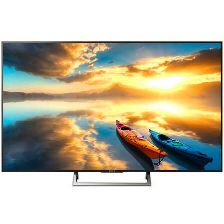 Телевизор 43" Sony KD-43XE7096BR (4K UHD 3840x2160, Smart TV, USB, HDMI, Wi-Fi) чёрный