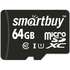 Карта памяти Micro SecureDigital 64Gb Smartbuy SDXC class 10 (SB64GBSDCL10-00)