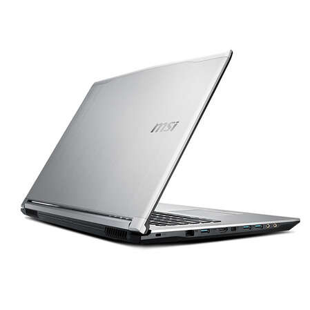 Ноутбук MSI PE70 6QE-061RU Core i7 6700HQ/8Gb/1Tb+128Gb SSD/NV GTX960M 2Gb/17.3"/DVD/Cam/Win10 Silver