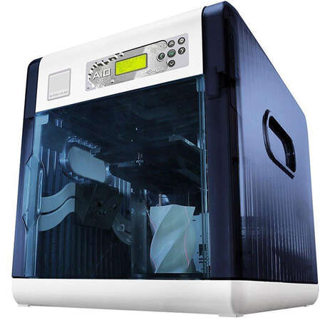3D МФУ XYZ da Vinci 1.0S AiO серо-синий/совместим с ABS, PLA 1.75 мм./1 экструдер