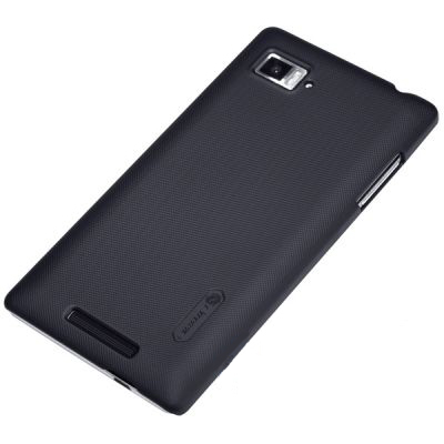 Чехол для Lenovo IdeaPhone K910 Vibe Z Nillkin Super Frosted Shield черный
