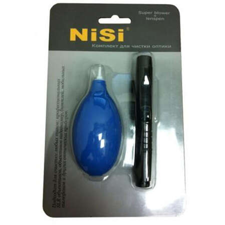 Чистящий набор Nisi для очистки оптики груша+карандаш