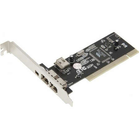 Контроллер PCI VIA6307 1xIEEE1394(4p) 2xIEEE1394(6p)