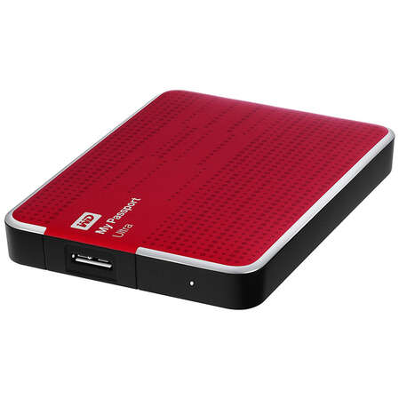 Внешний жесткий диск 2.5" 500Gb WD My Passport Ultra WDBLNP5000ARD-EEUE USB3.0 Красный 