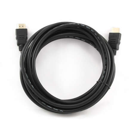 Кабель HDMI-HDMI 4.5м  v1.3, 19M/19M, черный, позол.разъемы, экран, пакет