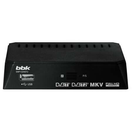 Ресивер BBK SMP132HDT2 черный DVB-T2 