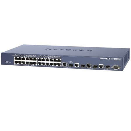 Коммутатор NETGEAR FSM7328PS управляемый 24 портов 10/100 Мбит/с 2 порта 10/100/1000 Мбит/с