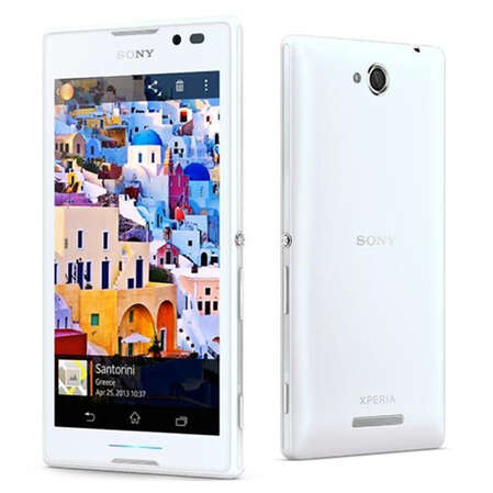 Смартфон Sony C2305 Xperia C White