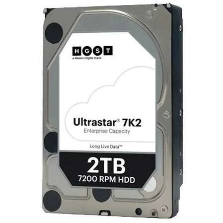 Внутренний жесткий диск 3,5" 2Tb Western Digital (HUS722T2TALA604 1W10002) 128Mb 7200rpm SATA3 Ultrastar 7K2