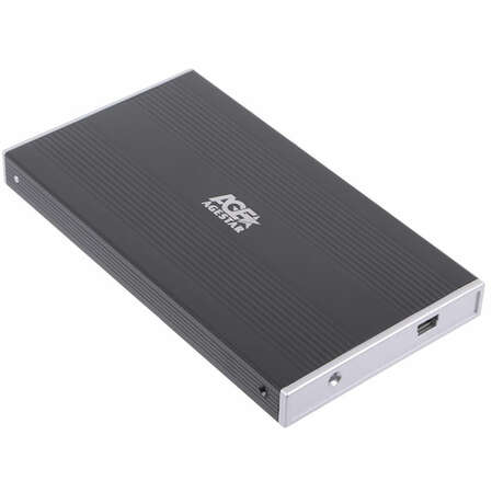 Корпус 2.5" AgeStar SUB2S, SATA-USB2.0 black
