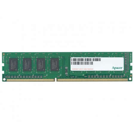 Модуль памяти DIMM 4Gb DDR3 PC12800 1600MHz Apacer (AU04GFA60CAQBGC)