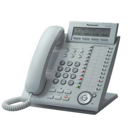 Системный телефон Panasonic KX-NT343RUW IP белый