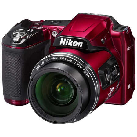 Компактная фотокамера Nikon Coolpix L840 red