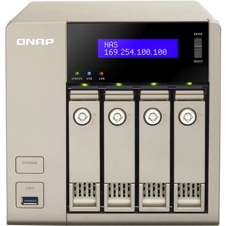 Сетевое хранилище NAS QNAP TVS-463-4G