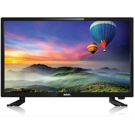 Телевизор 24" BBK 24LEM-1056/T2C (HD READY 1366x768) черный 
