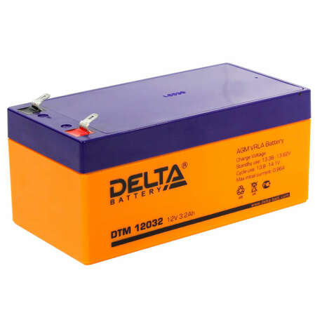 Батарея Delta DTM 12032, 12V  3.2Ah