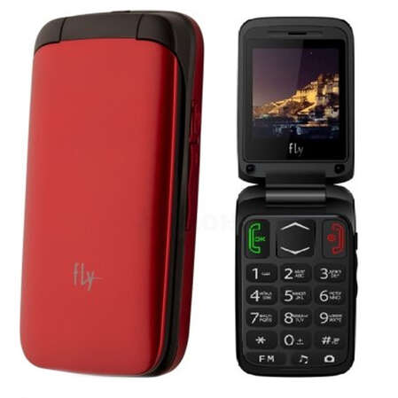 Мобильный телефон Fly Ezzy Trendy 3 Red