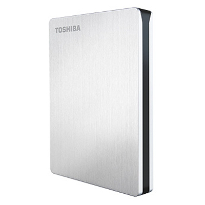 Внешний жесткий диск 2.5" 1000Gb Toshiba HDTD210ESMEA USB3.0  Stor.e Slim For Mac Серебристый