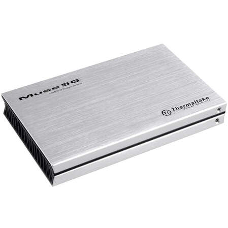 Корпус 2.5" Thermaltake ST0041Z Muse 5G 2.5" USB SilverI SATA--USB3.0