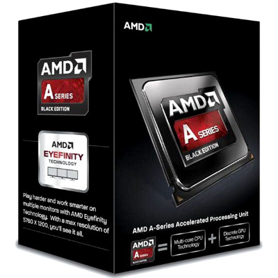 Процессор AMD FM2 A10-6800K Box Black Edition  (4.1 ГГц, 4Мб)