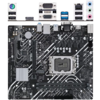 Материнская плата ASUS Prime H610M-D D4 H610 Socket-1700 2xDDR4, 4xSATA3, 1xM.2, 1xPCI-E16x, 2xUSB3.2, 1xCOM, D-Sub, HDMI, Glan, mATX