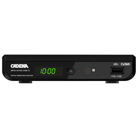 Ресивер Cadena 1511S2 черный DVB-T2