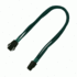 Удлинитель кабеля питания Nanoxia 4-pin P4 , 30см, зеленый
