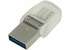 USB Flash накопитель 64GB Kingston DataTraveler micro DUO 3C (DTDUO3C/64GB) USB 3.1 Серый