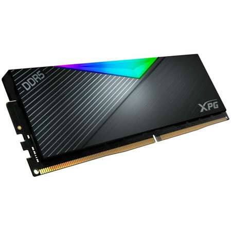 Модуль памяти DIMM 32Gb 2х16Gb DDR5 PC57600 7200MHz ADATA XPG Lancer RGB Black (AX5U7200C3416G-DCLARBK)