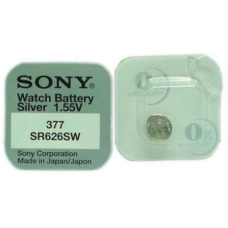 Батарейки Sony (377) SR626SWN-PB 1шт