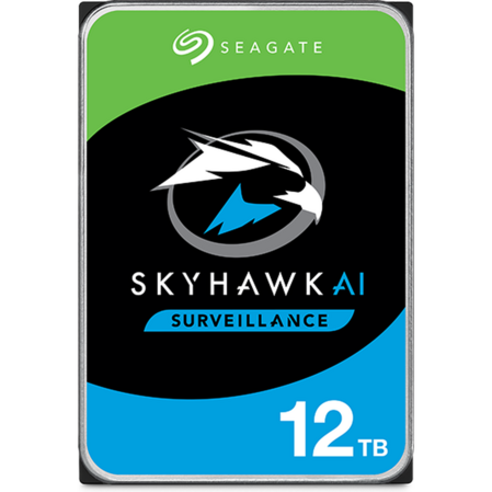 Внутренний жесткий диск 3,5" 12Tb Seagate (ST12000VE001) 256Mb 7200rpm SATA3 Surveillance SkyHawk AI