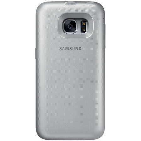 Чехол с аккумулятором для Samsung G930F Galaxy S7 Samsung Backpack S7 (EP-TG930BSRGRU) 2700mAh серебристый