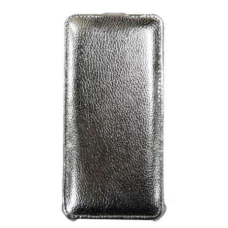 Чехол для Asus ZenFone 3 Max ZC520TL Gecko Flip case серебристый