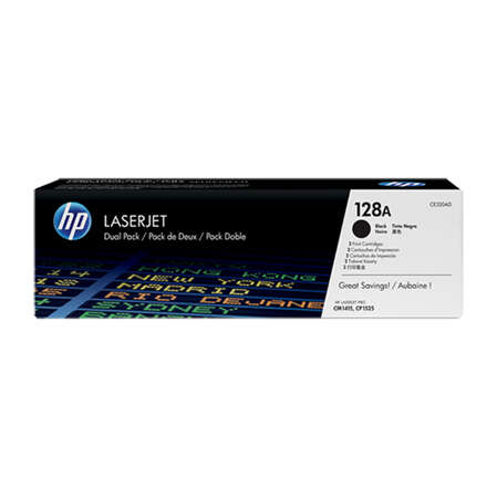 Картридж HP CE320AD Black для LJ CP1525/CM1415 двойная упаковка