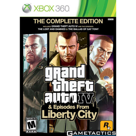 Игра Grand Theft Auto IV Complete Edition [Xbox 360, английская версия]