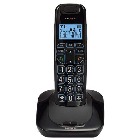 Телефон Texet TX-D7505A черный