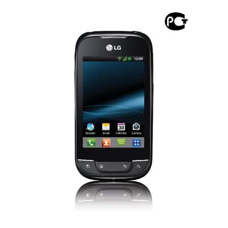 Смартфон LG P690 black