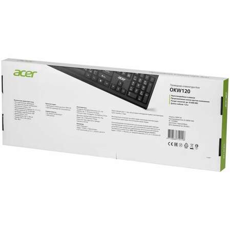 Клавиатура Acer OKW120 Black