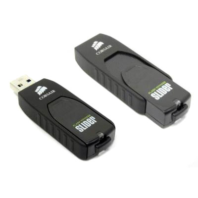 USB Flash накопитель 16GB Corsair Voyager Slider™ (CMFSL3-16GB) USB 3.0 Черный