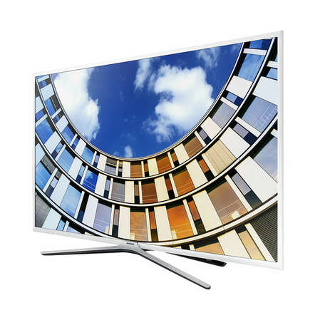 Телевизор 55" Samsung UE55M5510AUX (Full HD 1920x1080, Smart TV, USB, HDMI, Bluetooth, Wi-Fi) белый
