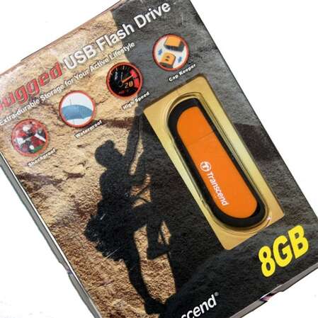 USB Flash накопитель 8GB Transcend JetFlash V70 (TS8GJFV70) USB 2.0 Оранжевый