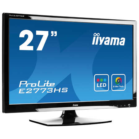 Монитор 27" Iiyama ProLite E2773HS-GB1 TN LED 1920x1080 1ms VGA DVI HDMI