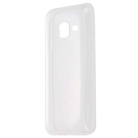 Чехол для HTC Desire 526G, Gecko Силиконовая накладка, прозрачно-глянцевая, белая 