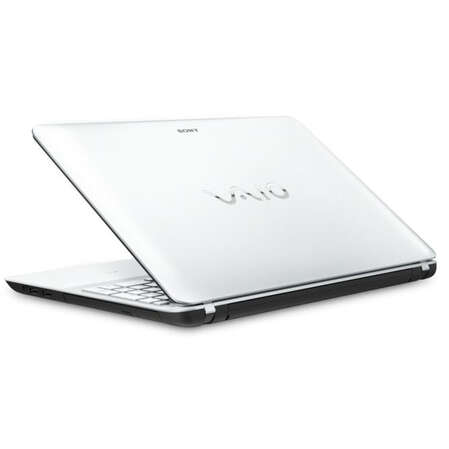 Ноутбук Sony Vaio SVF1521B1RW 2117U/4Gb/500Gb/DVD/HD Graphics/BT/cam/15.5"/Win8 белый