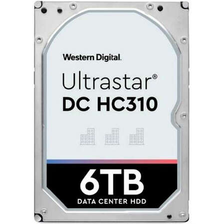 Внутренний жесткий диск 3,5" 6Tb WD (HUS726T6TALE6L4 0B36039) 256Mb 7200rpm SATA3 Ultrastar DC HС310