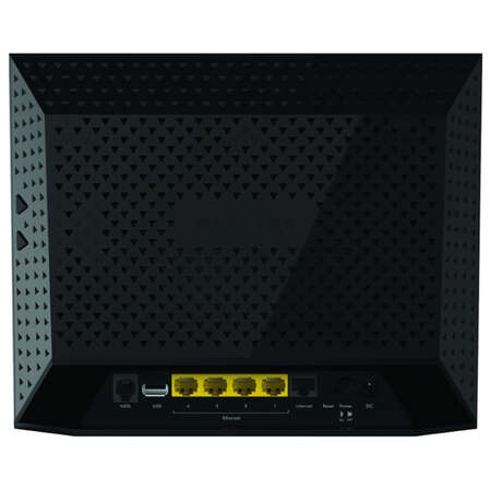 Беспроводной маршрутизатор NETGEAR D6200 802.11ac, 1200 (300+900) Мбит/с, 2.4ГГц и 5ГГц 4xLAN 1xWAN USB2.0 ADSL2+