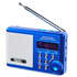 Портативная колонка Perfeo Dual Band Sound Ranger 2Вт+сабвуфер, FM+УКВ, MP3-плеер, голубая